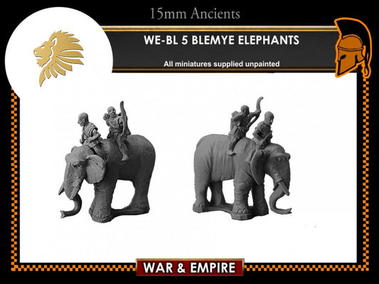 WE-BL05: Blemye Elephants