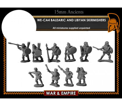 WE-CA04: Carthaginian Balaeric & Libyan Skirmishers
