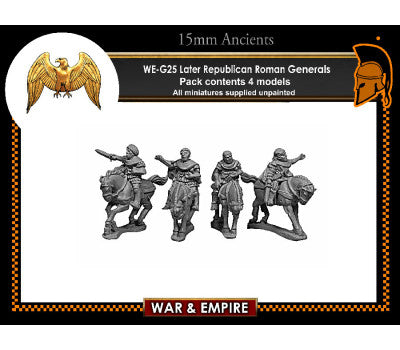WE-G25: Later Republican Roman Generals