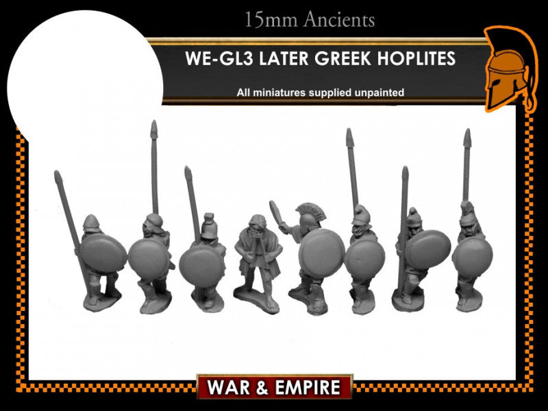 WE-GL03: Later Hoplite Greek Hoplites