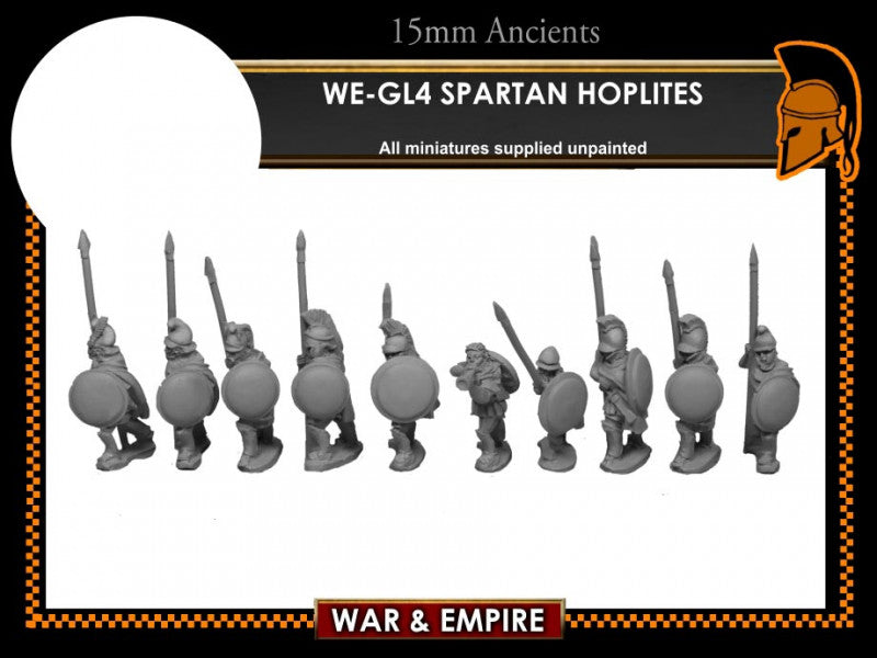 WE-GL04: Later Hoplite Greek Spartans
