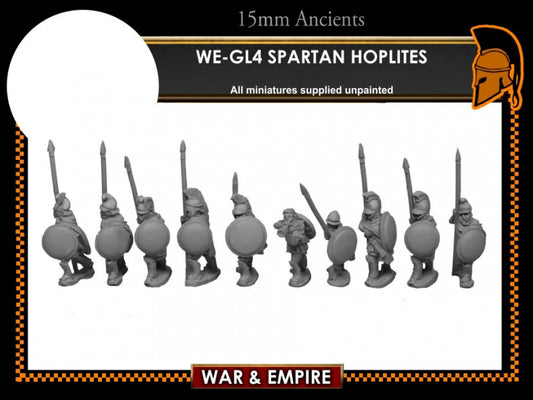 WE-GL04: Later Hoplite Greek Spartans