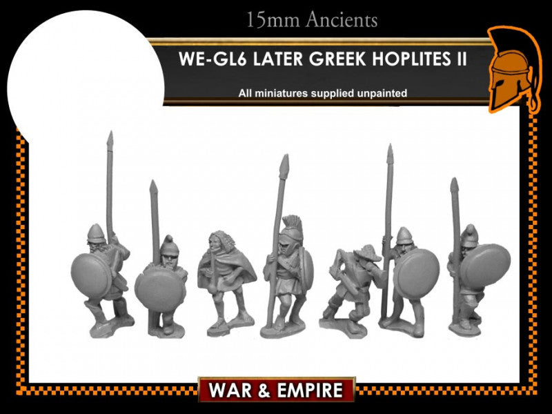 WE-GL06: Later Hoplite Greek Assorted Hoplite