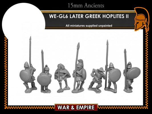 WE-GL06: Later Hoplite Greek Assorted Hoplite