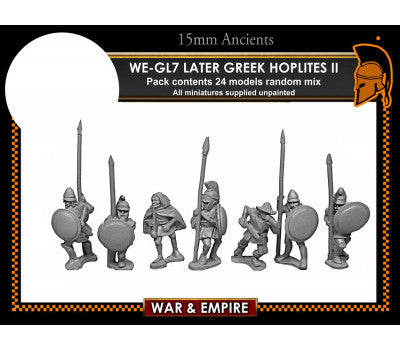 WE-GL06: Later Hoplite Greek Assorted Hoplite