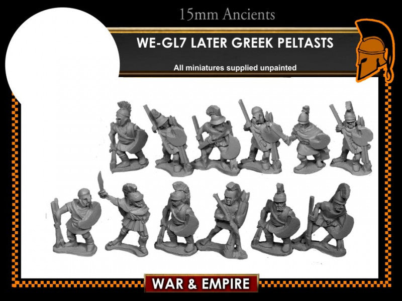 WE-GL07: Later Hoplite Greek Peltasts