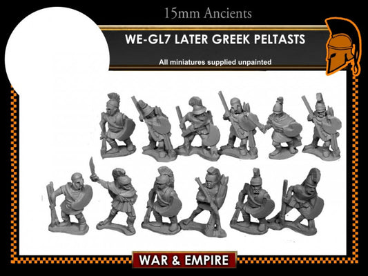 WE-GL07: Later Hoplite Greek Peltasts