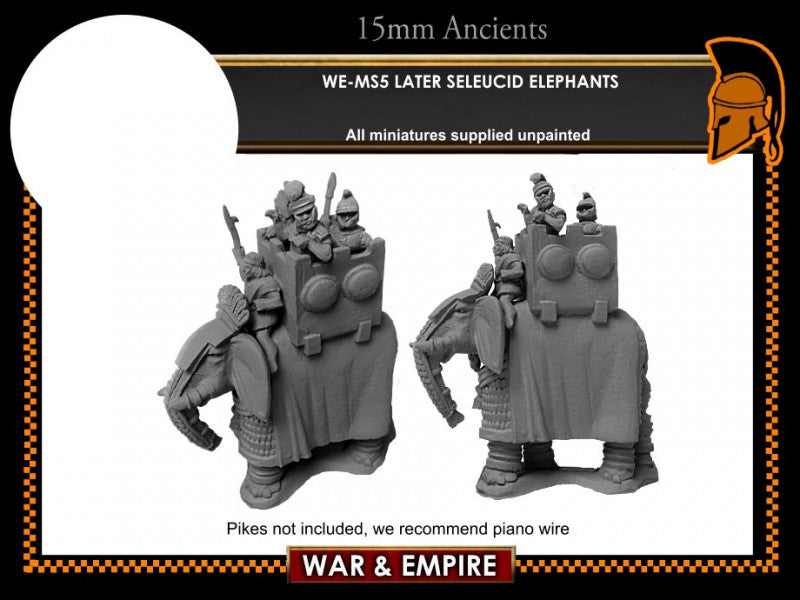 WE-MS05: Later Seleucid Elephants