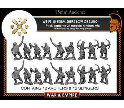 WE-PS10: Skirmishers, Bow or Sling