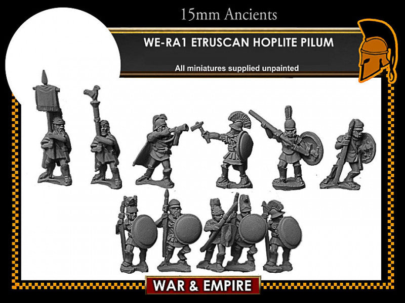 WE-RA01: Etruscan Hoplites, pilum