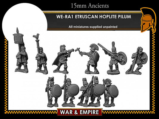 WE-RA01: Etruscan Hoplites, pilum