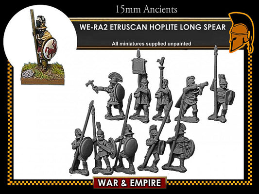 WE-RA02: Etruscan Hoplites, long spear