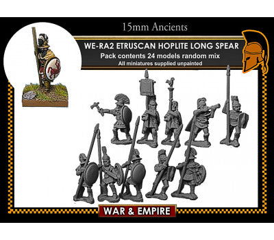 WE-RA02: Etruscan Hoplites, long spear