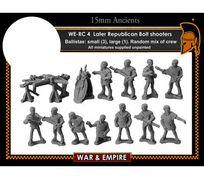 W-RC04: Later Republican Roman Bolt Shooters