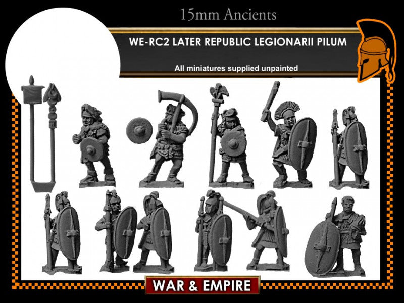 WE-RC02: Later Republican Roman Legionarii