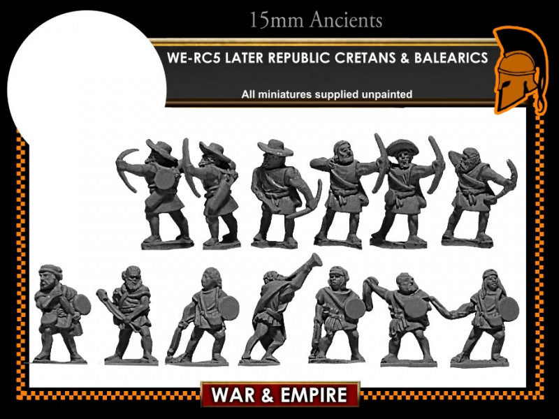 WE-RC05: Later Republican Roman Cretans & Balearics
