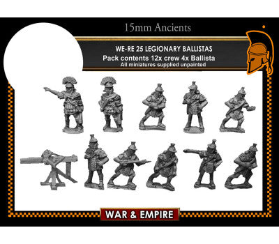 WE-RE25: Imperial Roman Missile Troops Ballistas