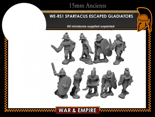 WE-RS01: Spartacus Escaped Gladiators