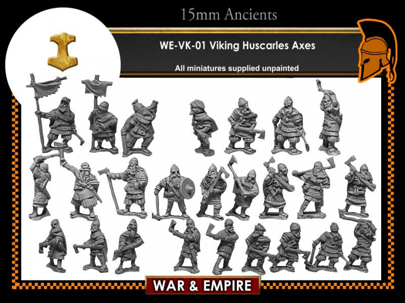 WE-VK01: Viking Huscarls with Axes