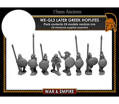 WE-GL03: Later Hoplite Greek Hoplites