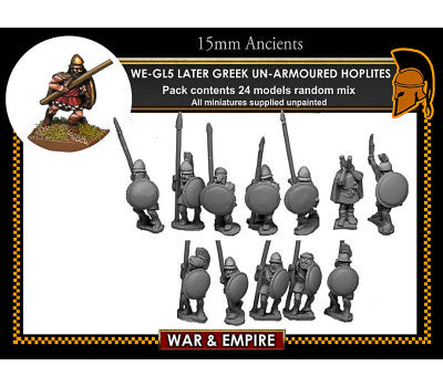 WE-GL05: Later Greek, Light-equipped Hoplites