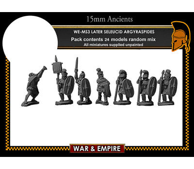 WE-MS03: Later Seleucid Roman Argyraspides