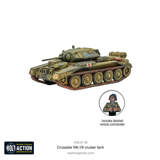 British Army Crusader Mk I/II cruiser tank