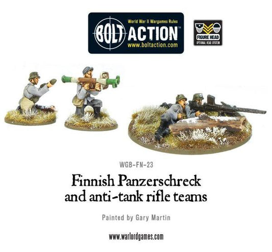 Finnish Panzerschreck and Anti-tank rifle