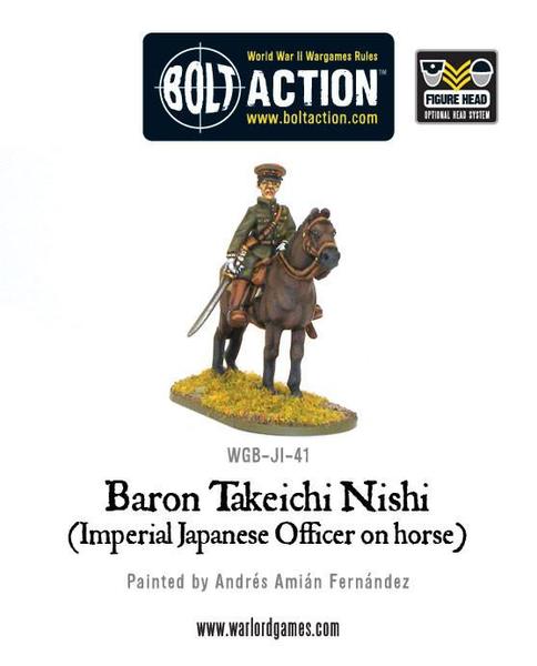 Imperial Japanese Baron Nishi (Officer on horse)