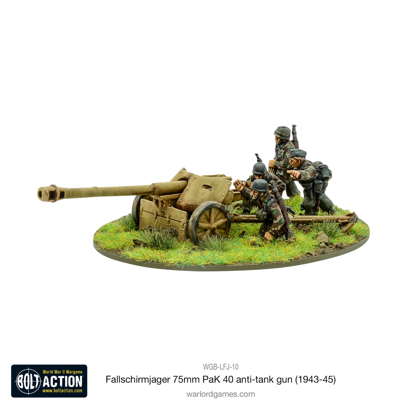 Fallschirmjager 75mm PaK 40 Anti-tank Gun