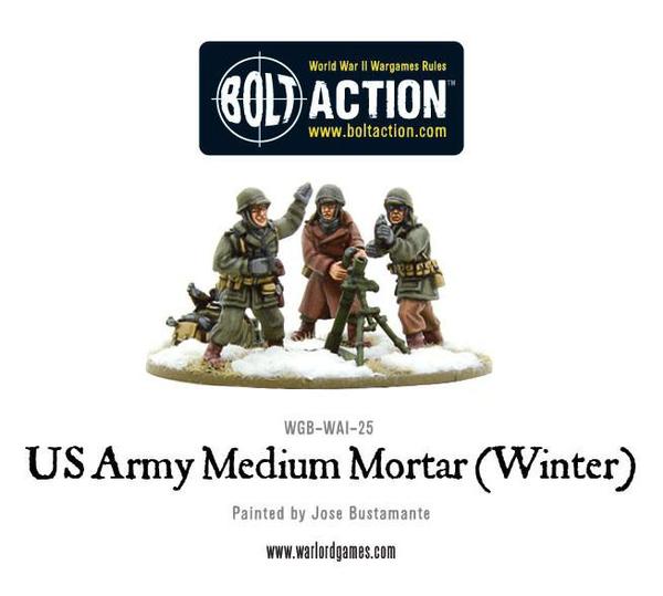 US Army Medium Mortar (Winter)