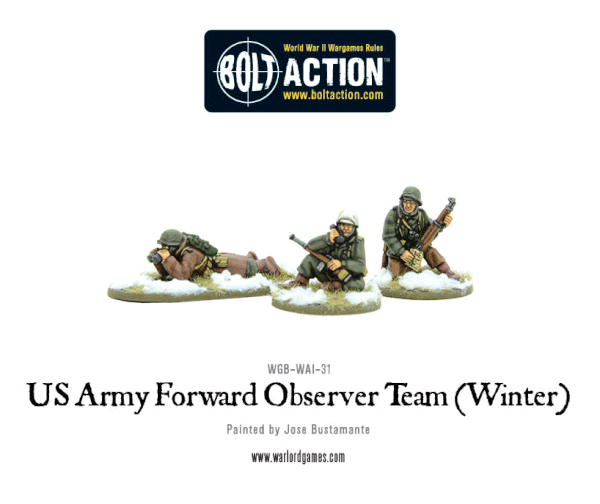 US Army Forward Observer team (Winter)