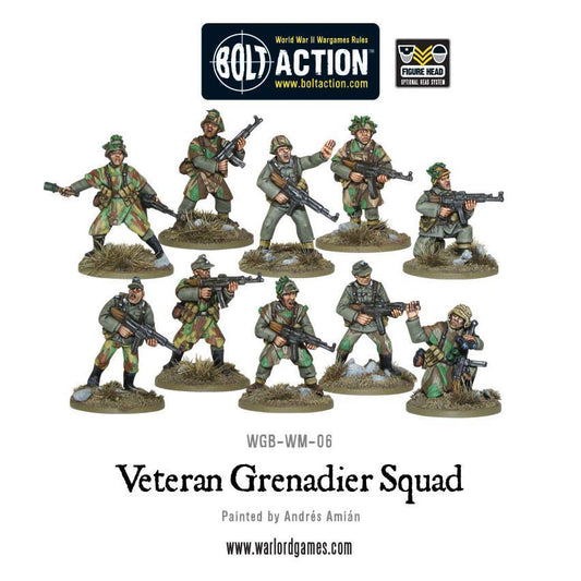 German Army Veteran Grenadiers Squad