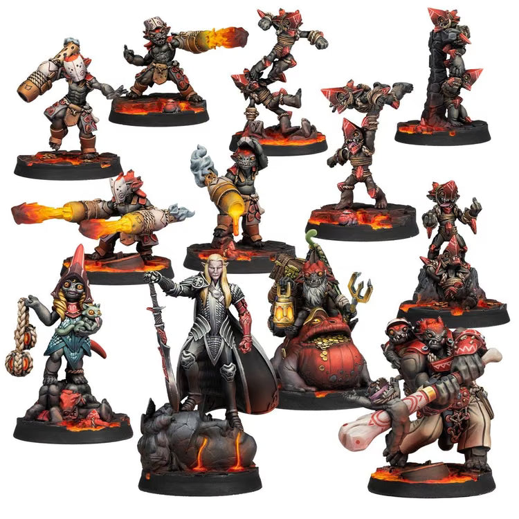 Warcrow: Action Pack Red Caps