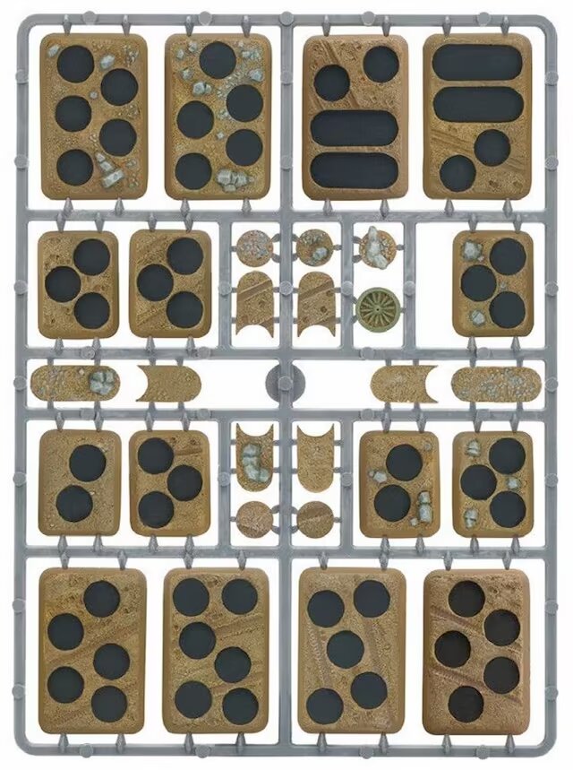 XX107 Plastic Bases - Rural