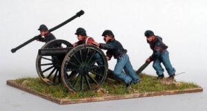 Confederate Artillery Firing