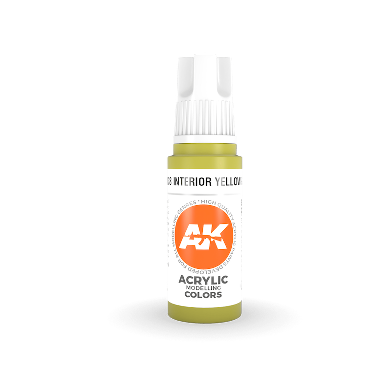 AK11138 Interior Yellow Green 17ml