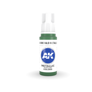 AK11204 Emerald Metallic Green 17ml