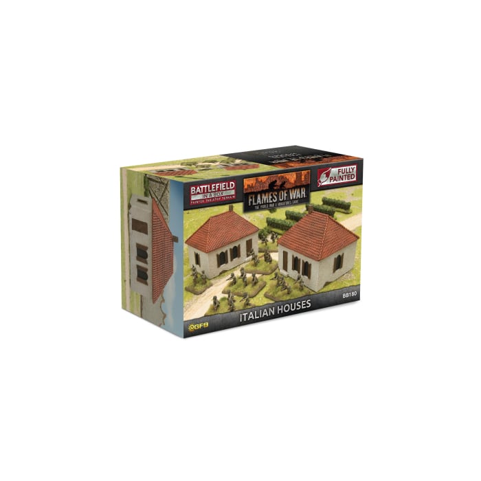 BB180 Italian Houses (x2)