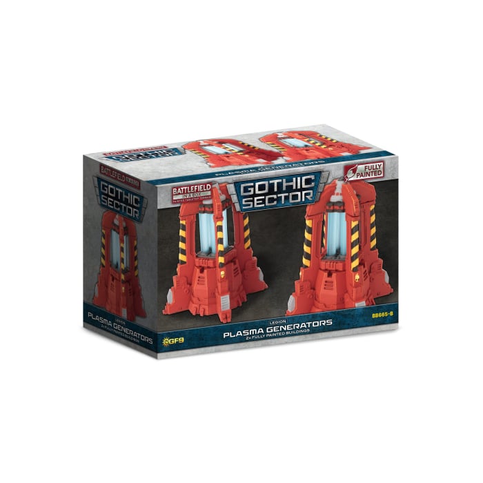BB665B: Gothic Sector Legion Plasma Generator (Red)