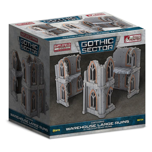 BB734: Gothic Sector: Castograd Warehouse Big Ruins
