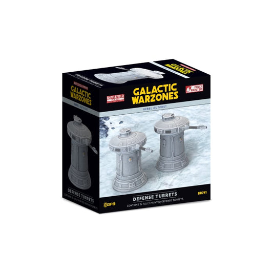 BB741 Galactic Warzones: Rebel Outpost - Defense Turrets (x2)
