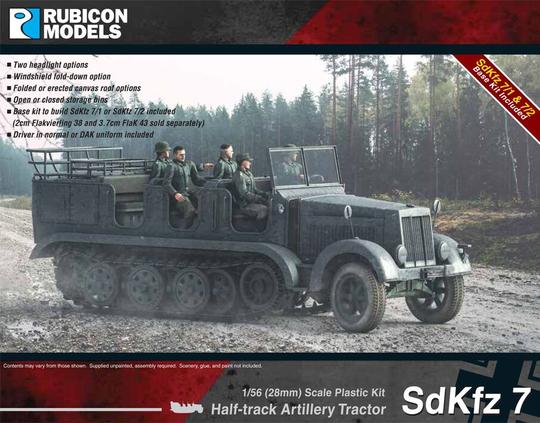 SdKfz 7 Artillery Tractor