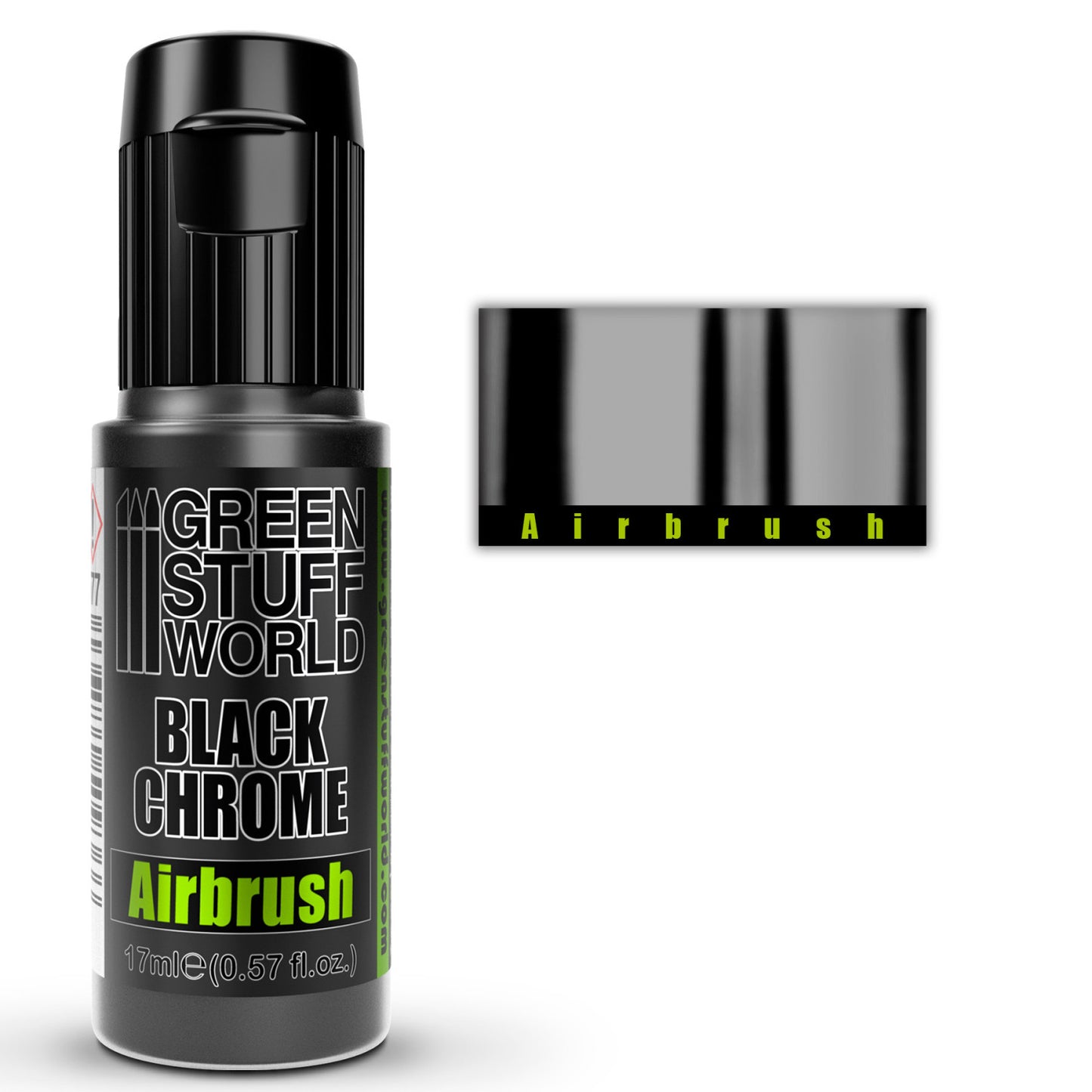 Chrome - Black Chrome Airbrush 17ml