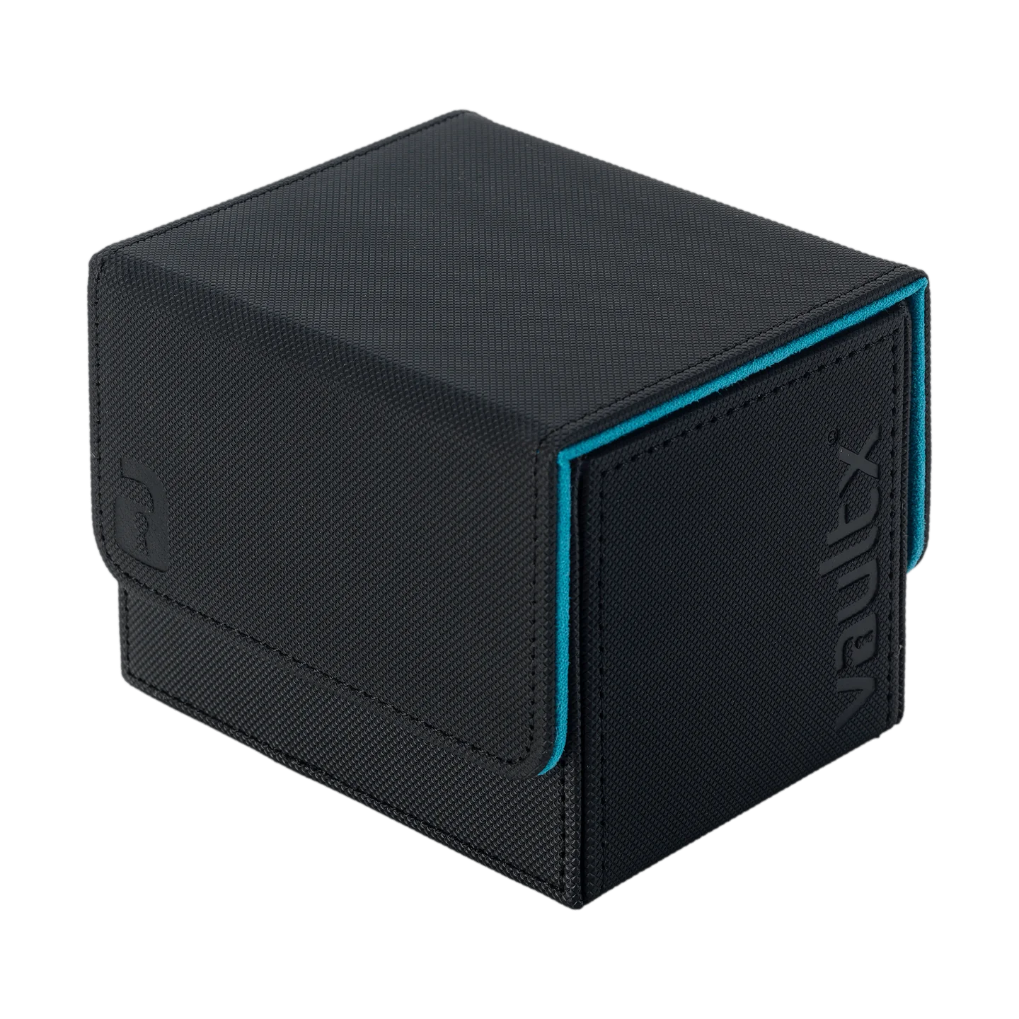 Black / Electric Blue Sideloading Deck Box