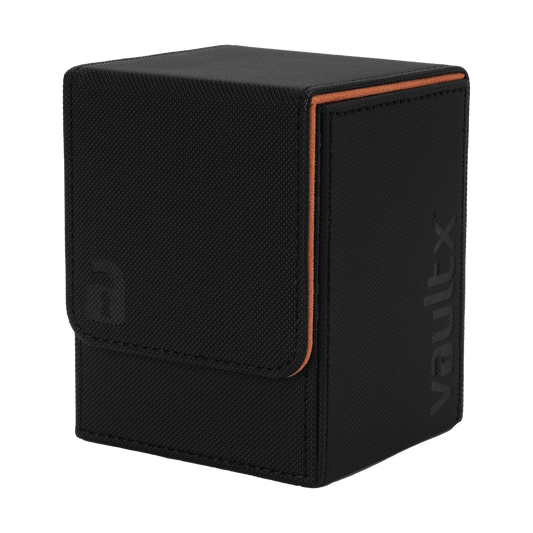 Exo-Tec® Toploading Deck Box 80+ Black / Electric Orange