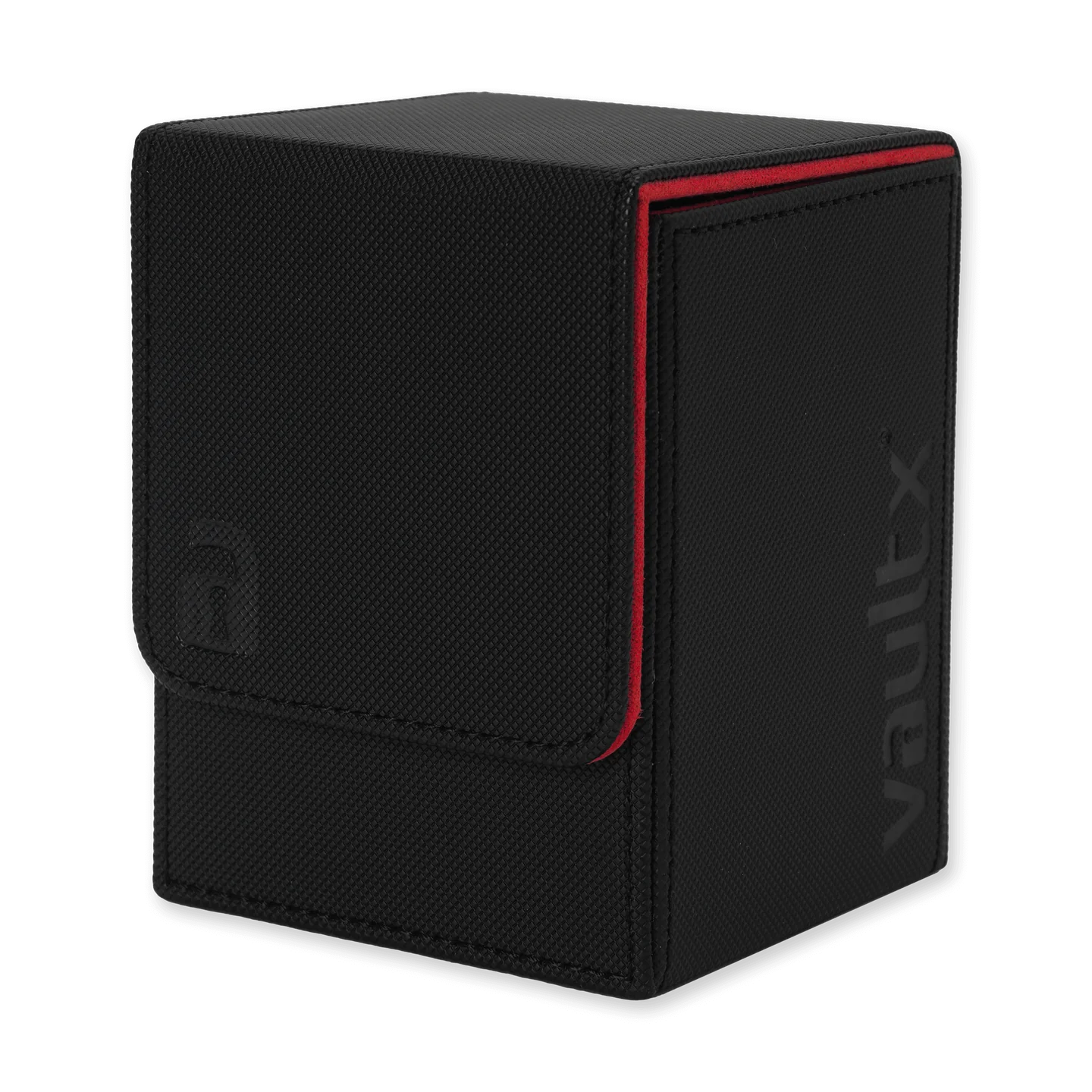 Exo-Tec® Toploading Deck Box 80+ Black / Electric Red