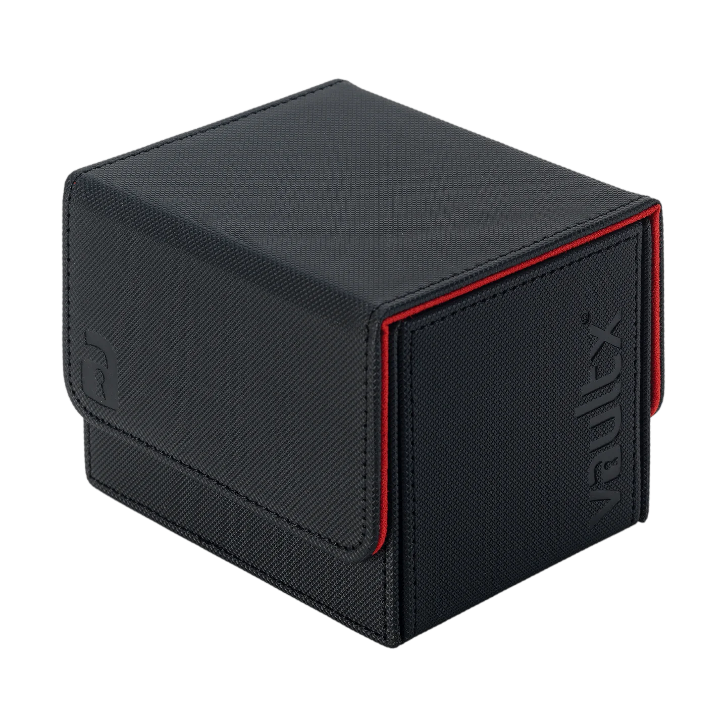 Black / Electric Red Sideloading Deck Box