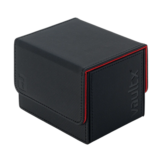 Black / Electric Red Sideloading Deck Box