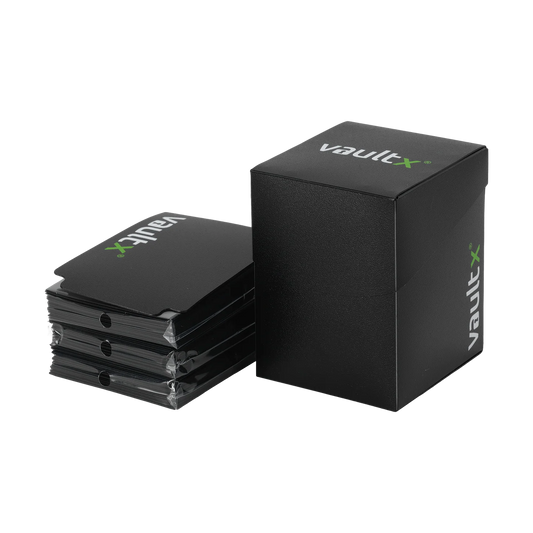 Large Deck Box 100+ Black with 150 Sleeves